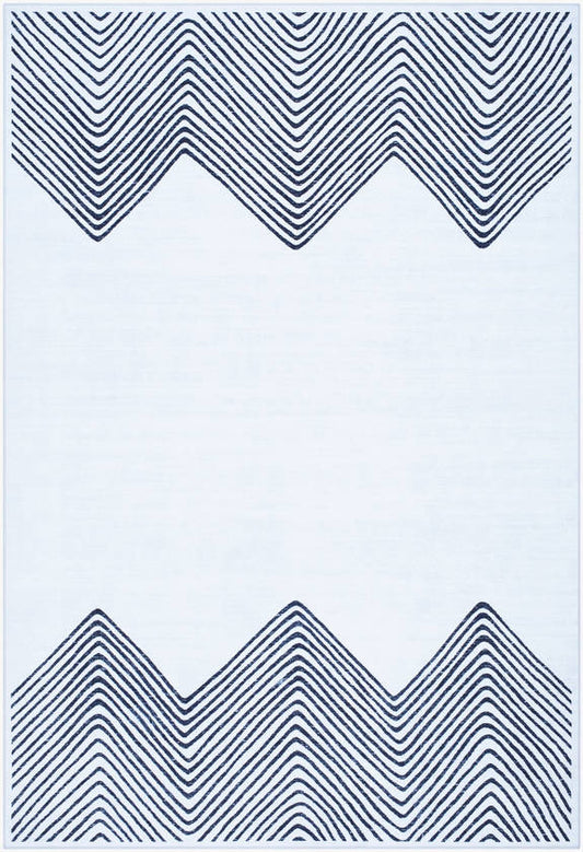 Anneke Modern Off-White Washable Area Rug