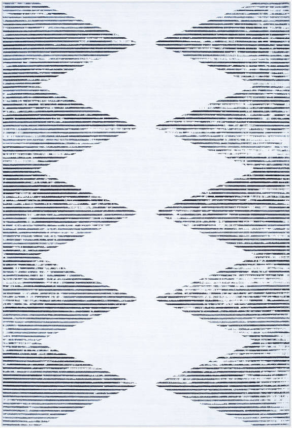 Eulanda Modern Ivory Washable Area Rug