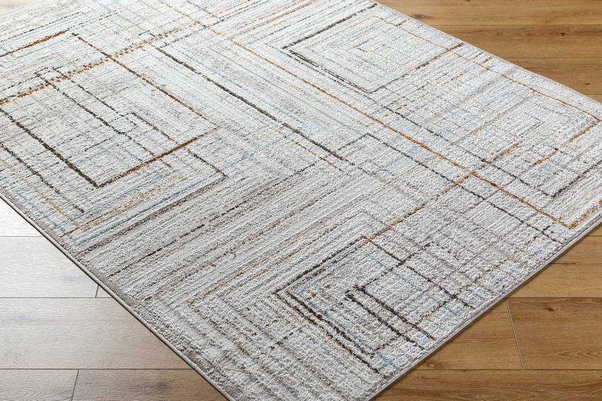 Thierry Rustic Dark Brown Area Rug