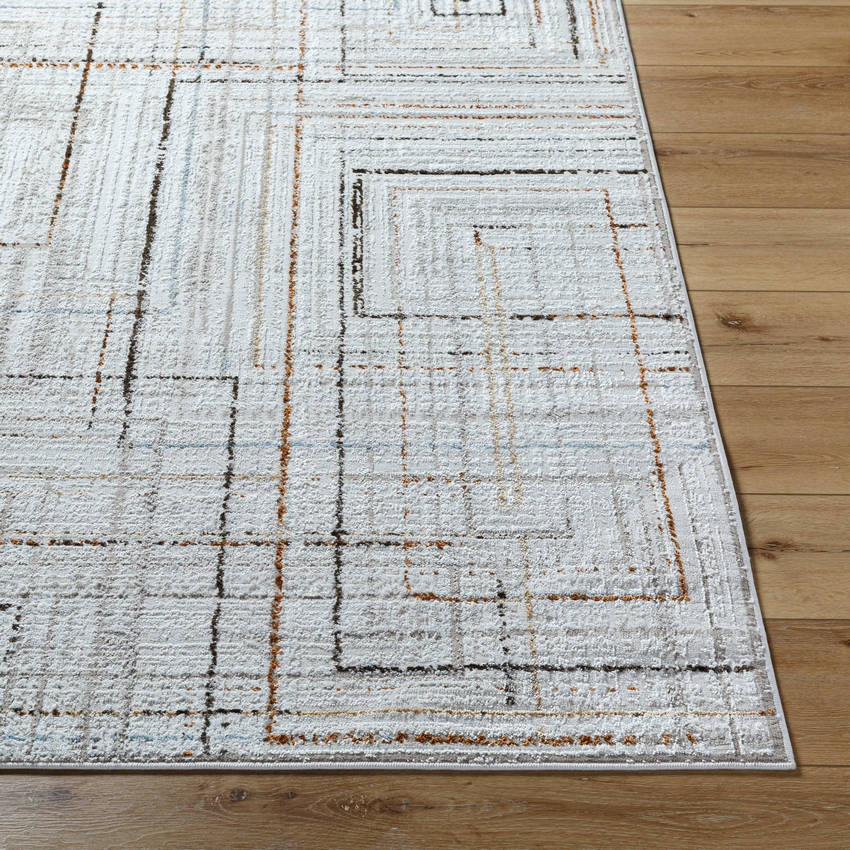 Thierry Rustic Dark Brown Area Rug