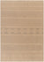 Aarion Cottage Tan Washable Area Rug