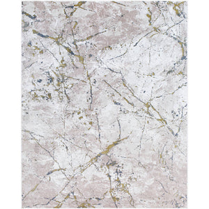 Daphney Modern Taupe/Off-White Area Rug