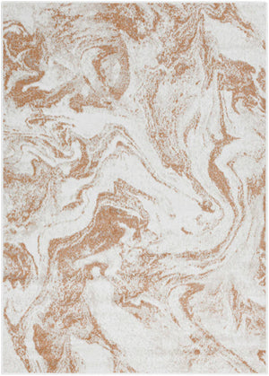 Abran Modern Rust Area Rug