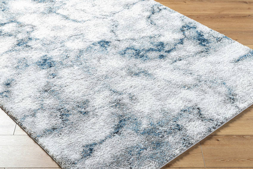 Bonfield Modern Metallic - Silver Area Rug