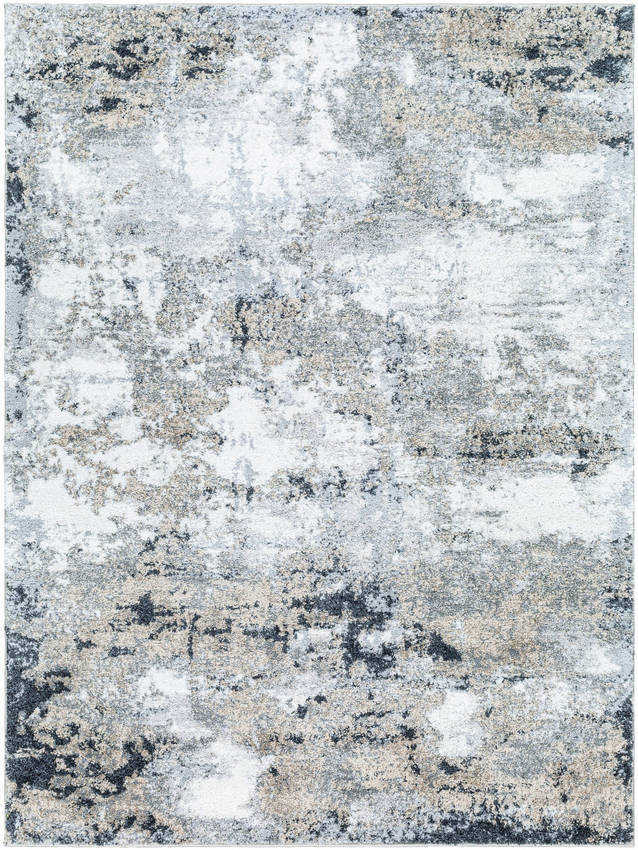 Charta Modern Light Silver Area Rug