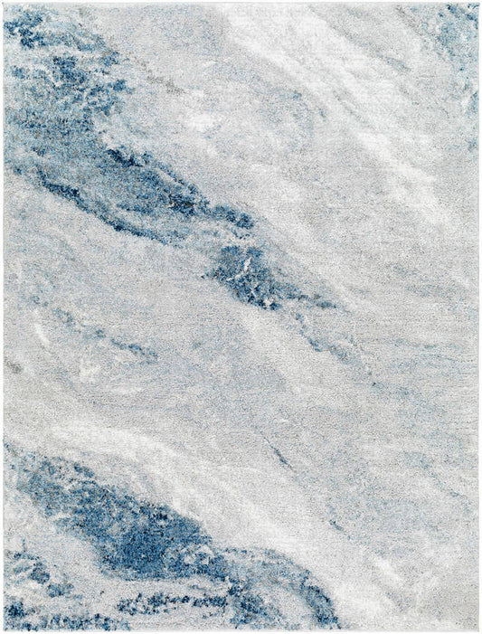 Makkovik Modern Metallic - Silver Area Rug