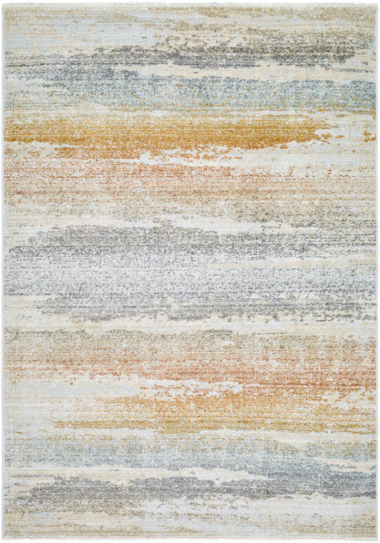 Shaleen Modern Mustard/Oatmeal Area Rug