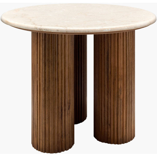 Husken Ivory End Table