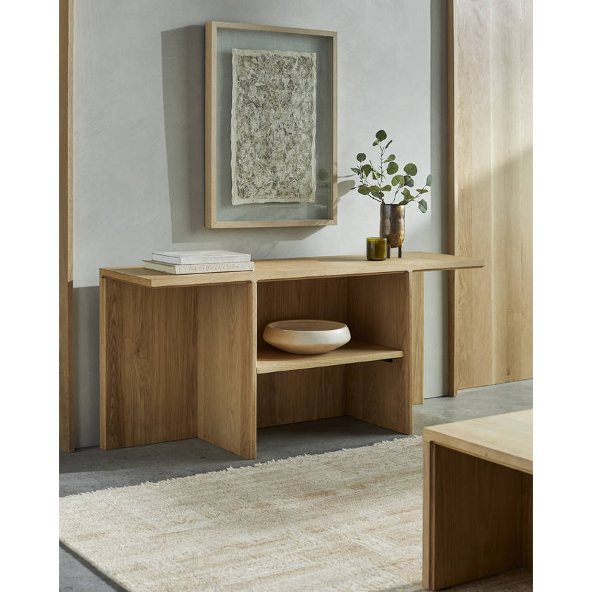 Princeston Brown Console Table