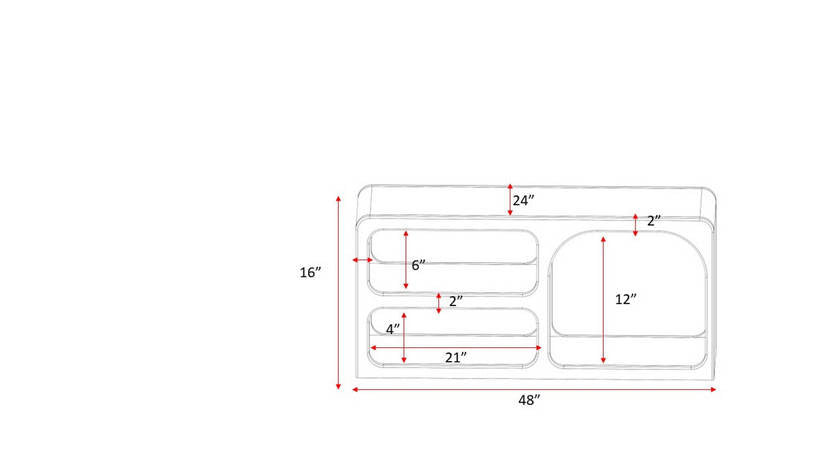 Ellise Ivory Coffee Table