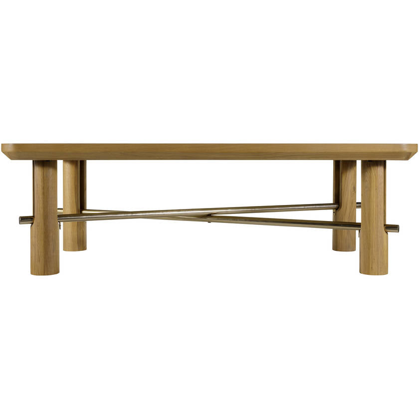 Kewanee Metallic - Brass Coffee Table