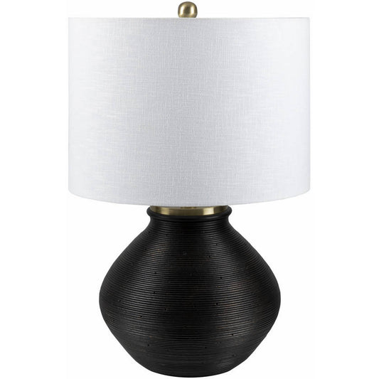 Genk Traditional White Table Lamp