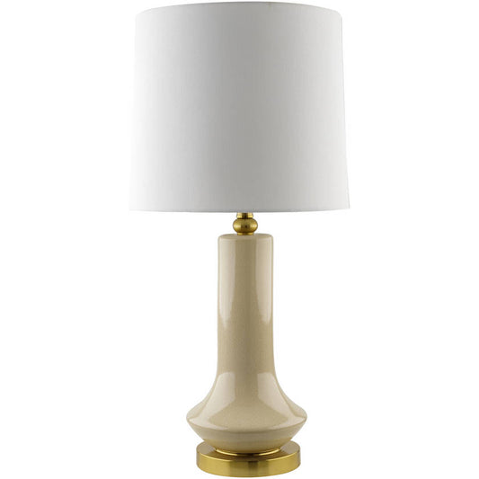 Tedd Global Cream/Gold Table Lamp
