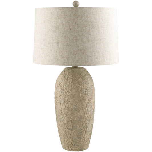 Malinda Global White/Wheat Table Lamp