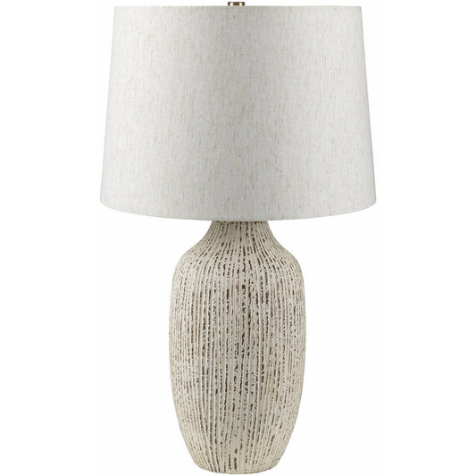 Turell Traditional White Table Lamp