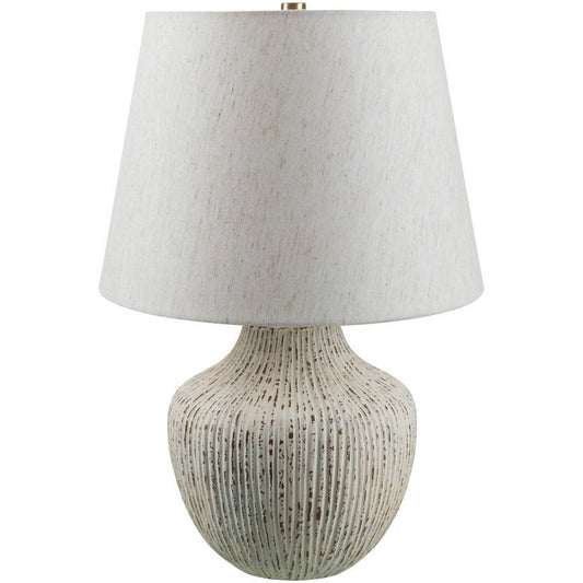 Denyse Traditional White Table Lamp