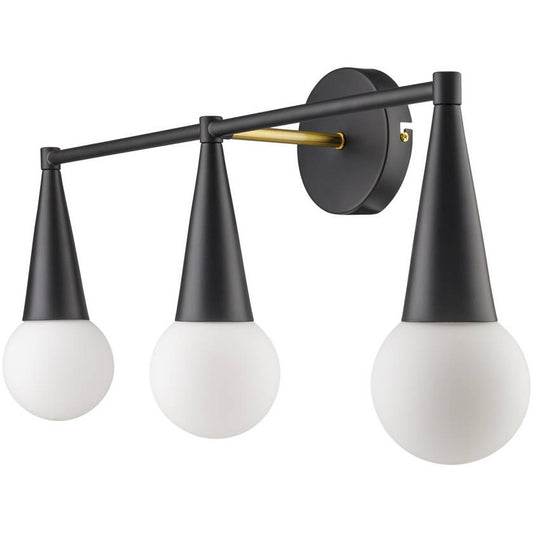 Carline Traditional Black Wall Sconces