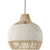 Konstance Rustic Black/White Ceiling Lighting