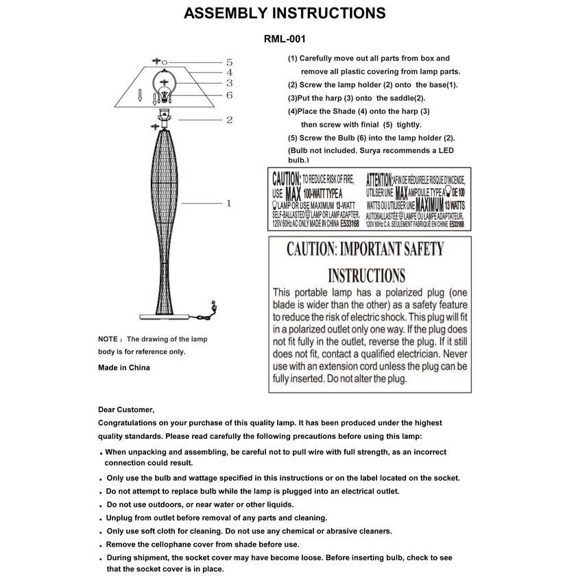 Alexcia Traditional Tan Floor Lamp