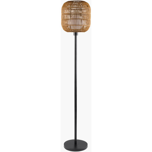 Keithsburg Global Brown Floor Lamp