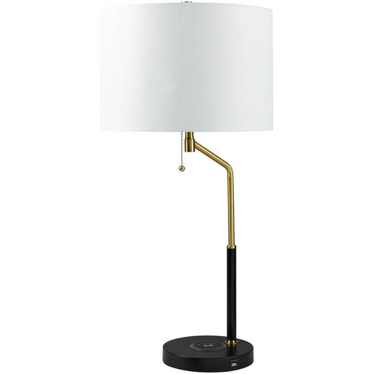 Lizza Traditional Black Table Lamp