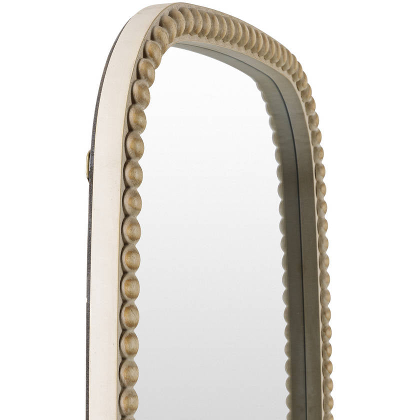 Catriona Traditional Brown Wall Mirror