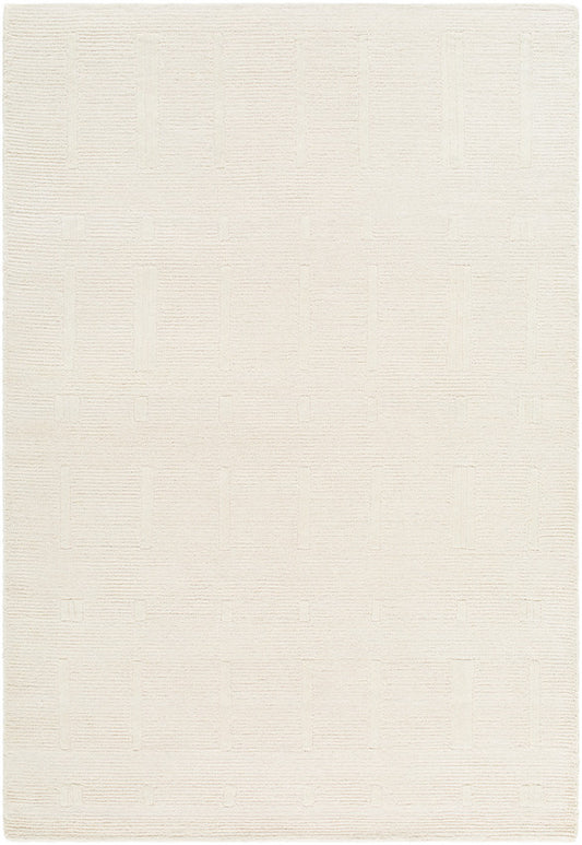 Rivkah Modern Ivory/Cream Area Rug