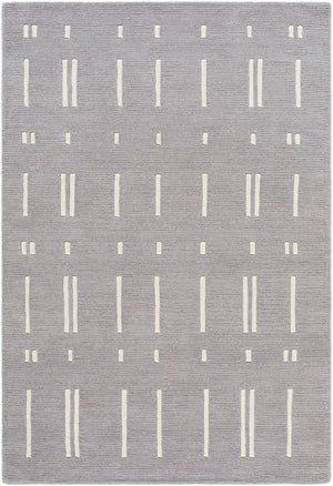 Rivkah Modern Slate Gray Area Rug