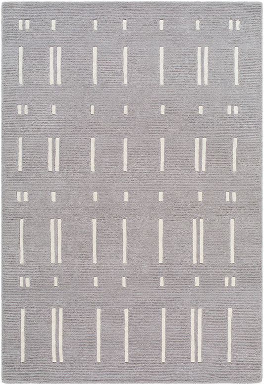 Rivkah Modern Slate Gray Area Rug