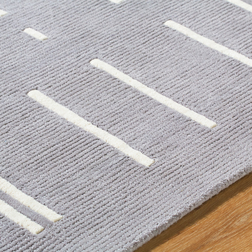 Rivkah Modern Slate Gray Area Rug