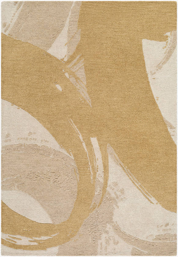 Basilio Modern Camel Area Rug