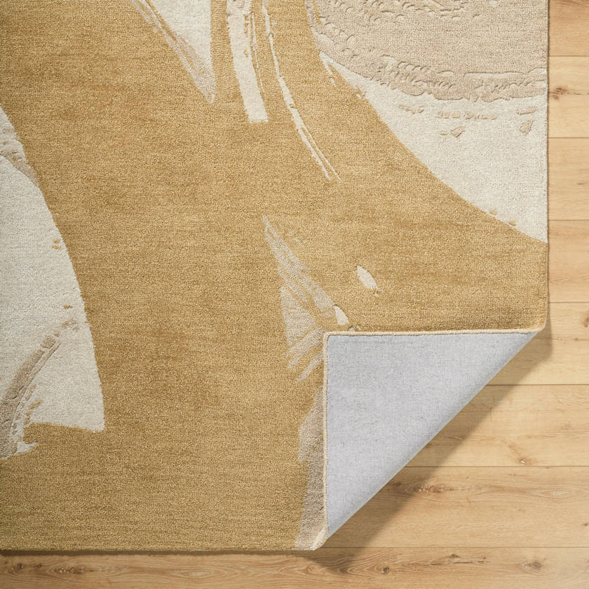 Basilio Modern Camel Area Rug