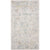 Maurita Traditional Light Silver Washable Area Rug