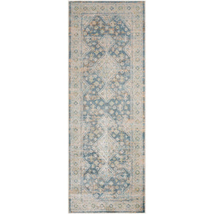 Maurita Traditional Sterling Grey Washable Area Rug