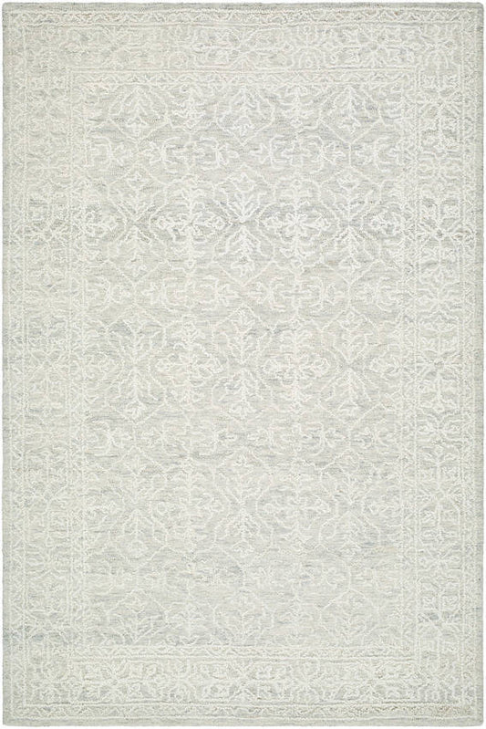 Henderson Traditional Light Silver Area Rug