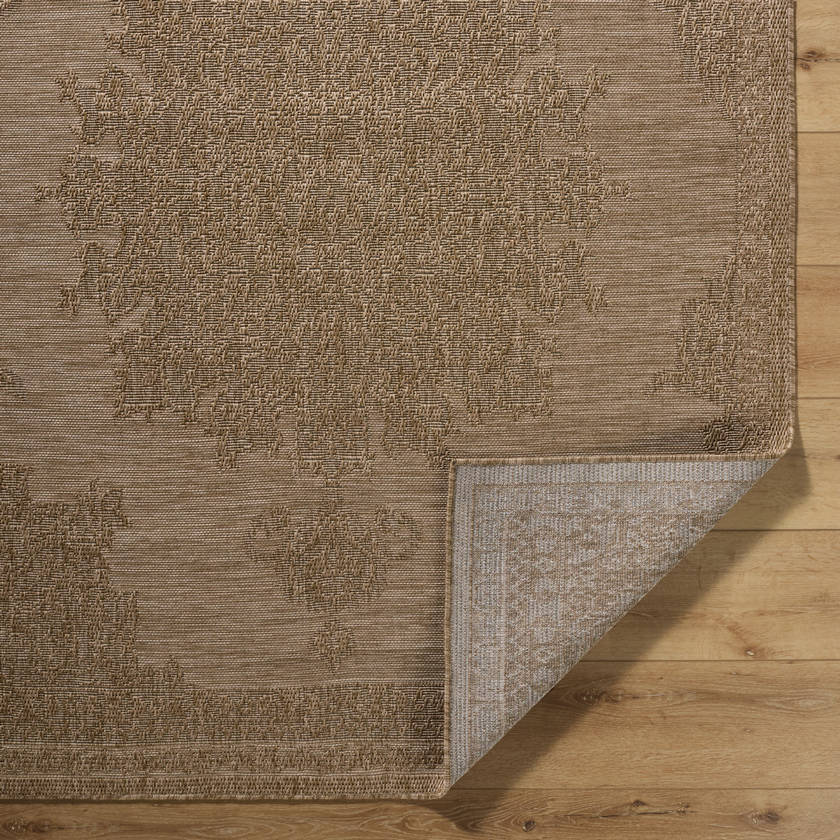 Andre Traditional Medium Brown Area Rug