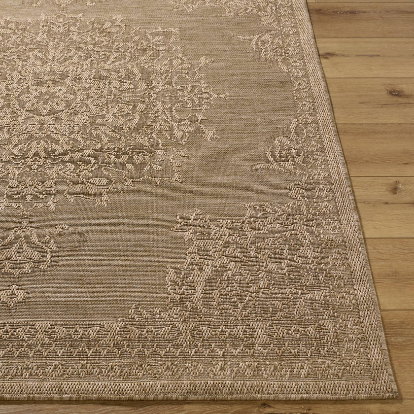 Andre Traditional Medium Brown Area Rug