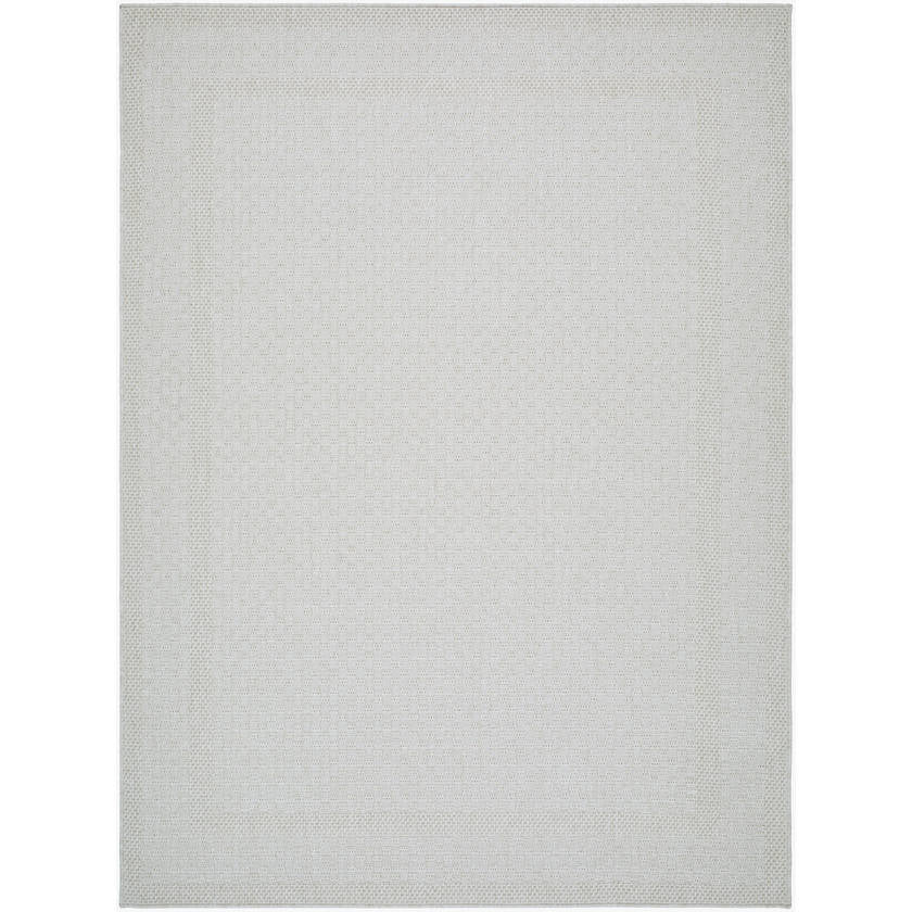 Sadiyya Modern Light Gray Area Rug