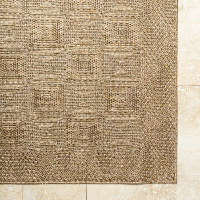 Christiaan Cottage Light Brown Area Rug