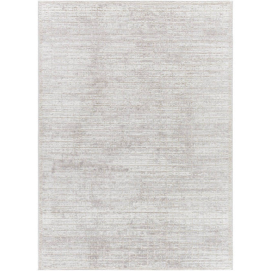 Maurissa Global Cream/Taupe Washable Area Rug