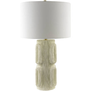 Evamarie Traditional Ivory Table Lamp