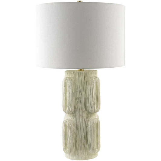Evamarie Traditional Ivory Table Lamp
