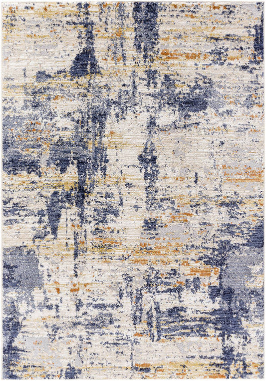 Jatoya Modern Navy Area Rug