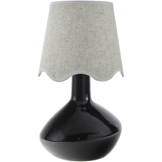 Eiman Rustic Black/Wheat Table Lamp