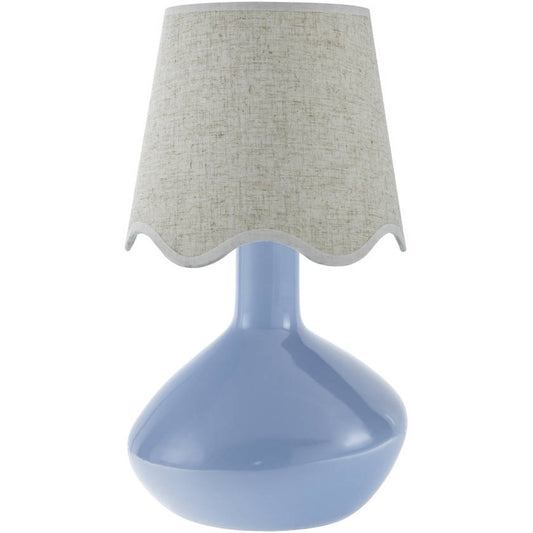 Eiman Rustic Blue/Wheat Table Lamp