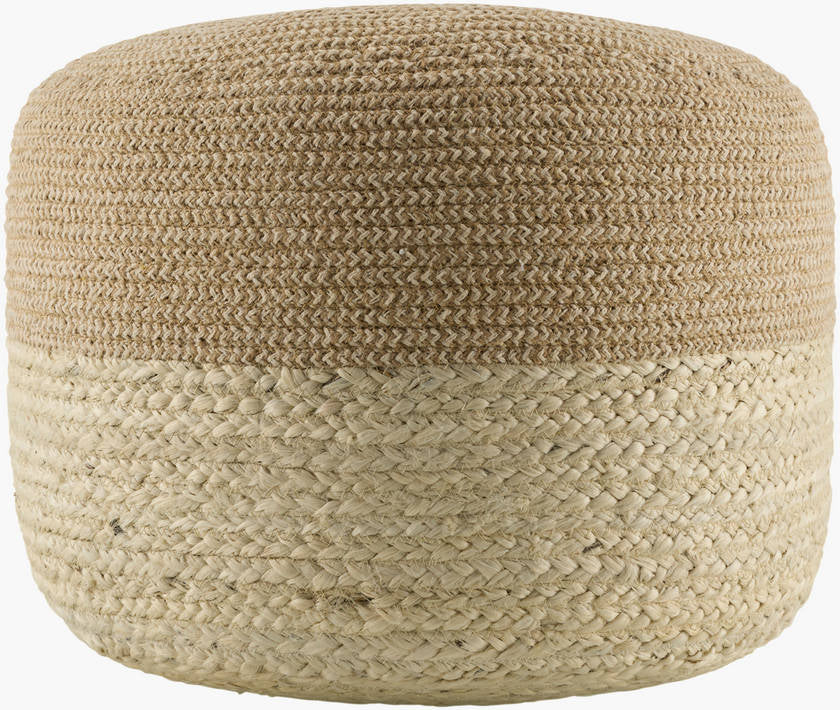 Yer Beige Pouf