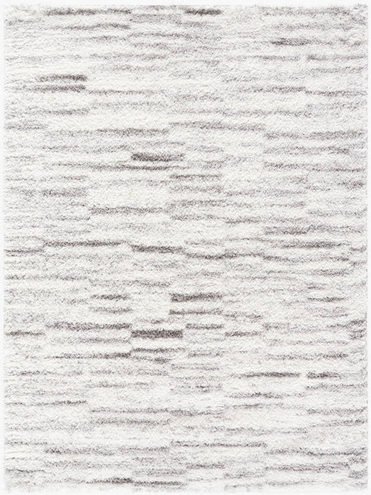 Rho Modern Light Gray Area Rug