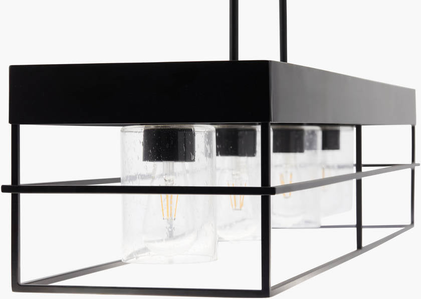 Elmhurst Rustic Black Ceiling Lighting