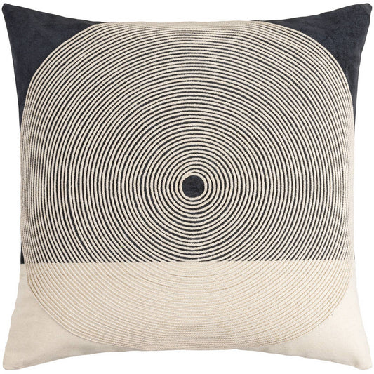 Laresa Beige/Black Pillow Cover