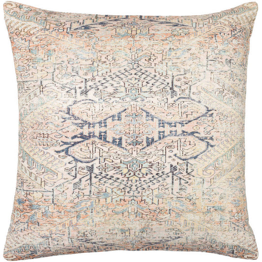 Telicia Pearl/Slate Pillow Cover